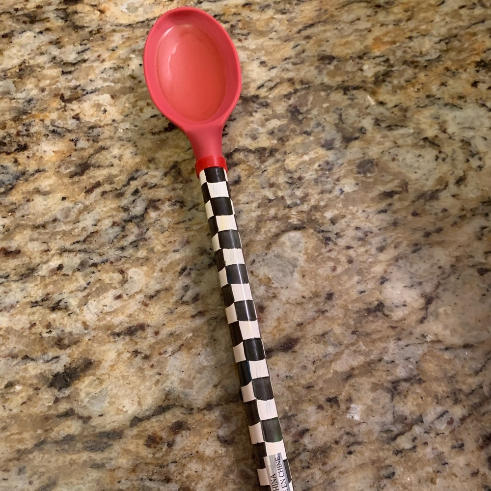 Courtly Check Spoon - Red